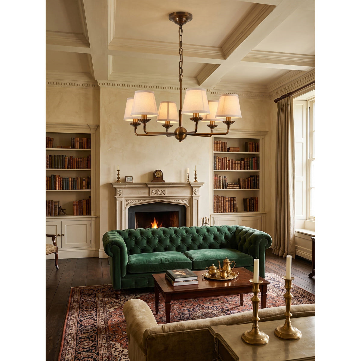 Hamei Brass Chandelier