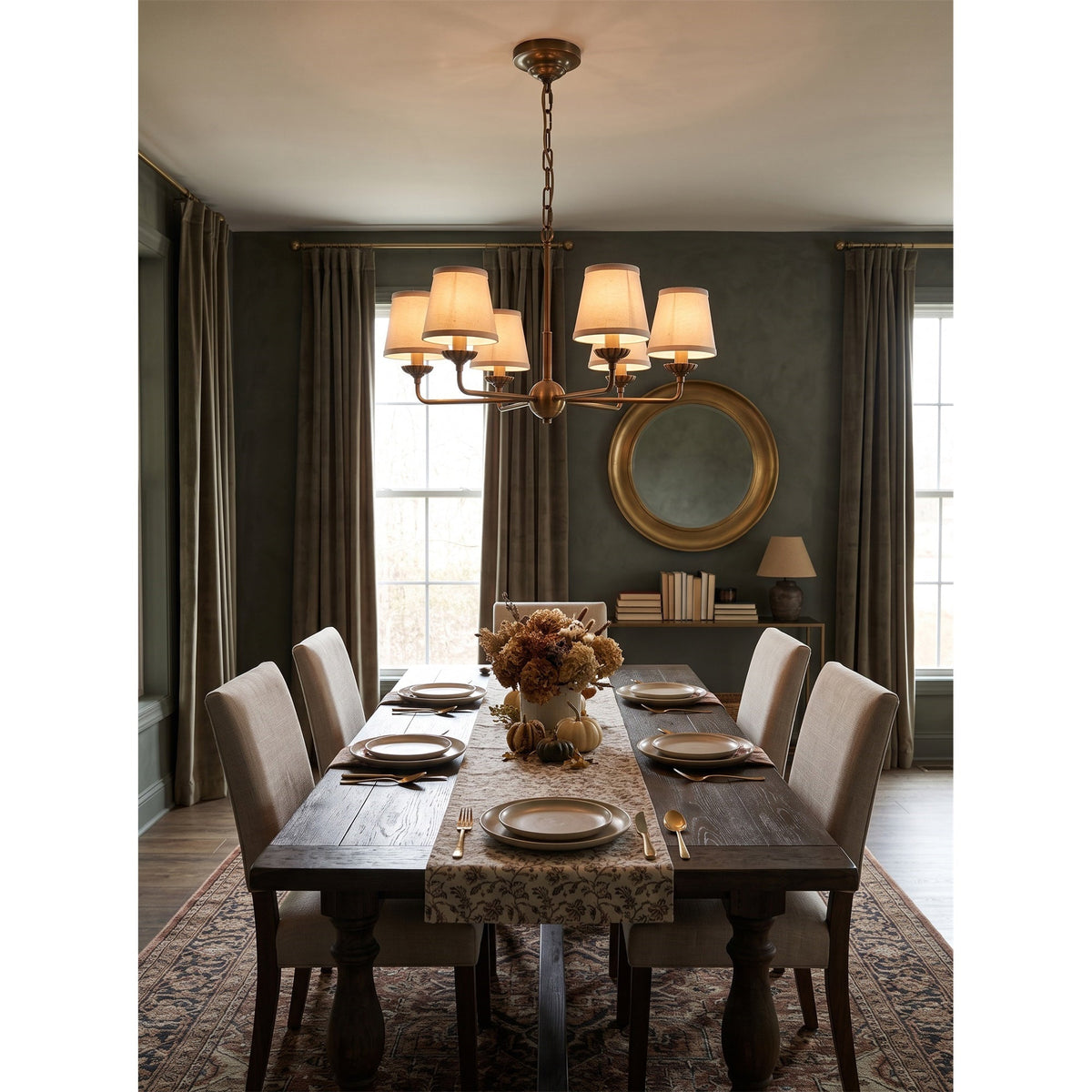 Hamei Brass Chandelier