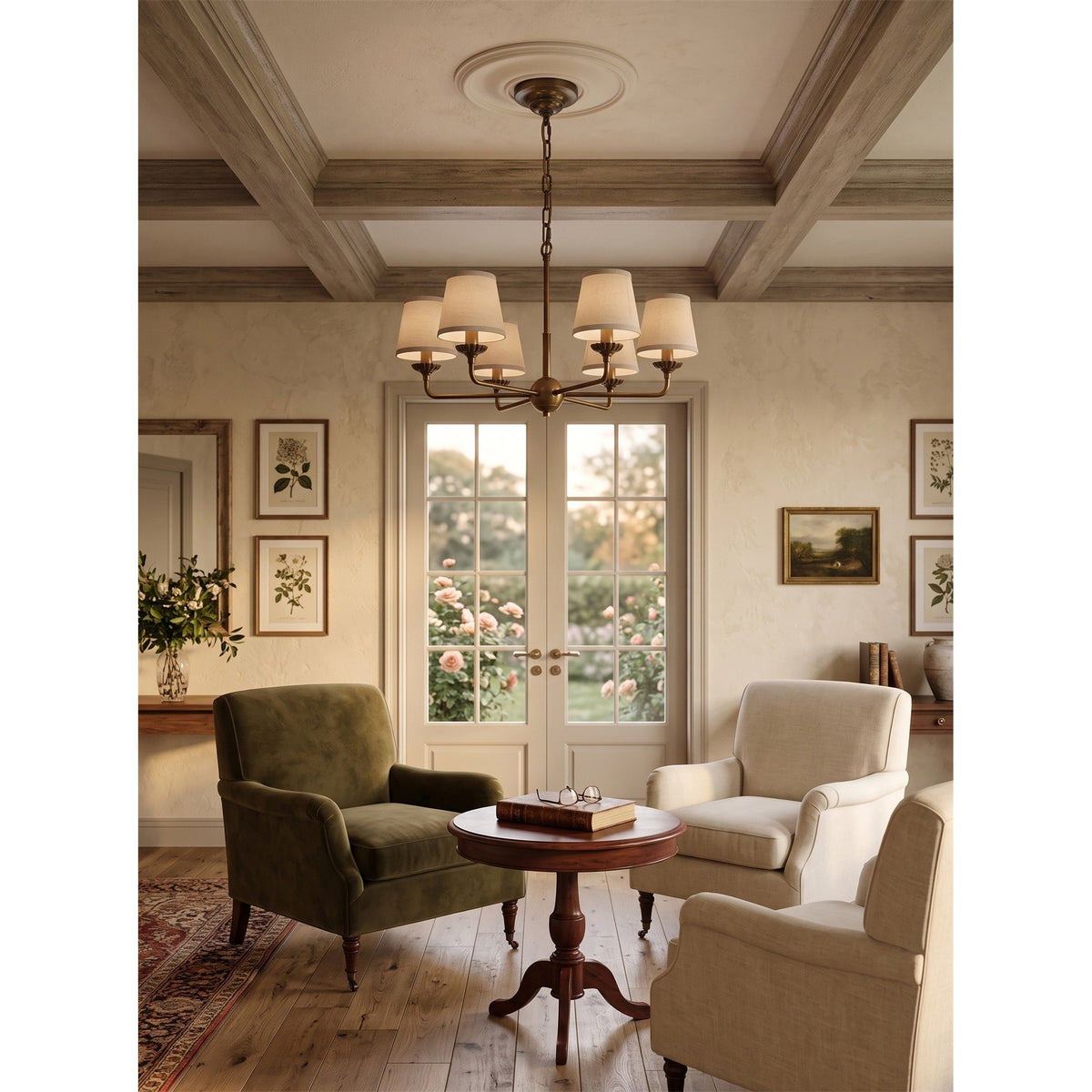Hamei Brass Chandelier
