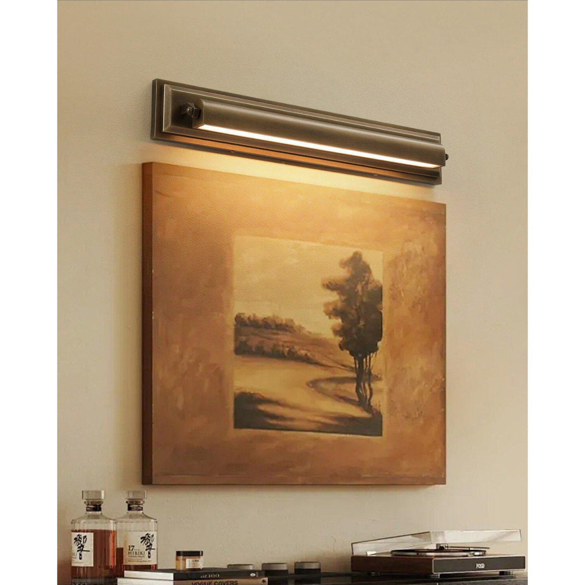 Eblin Brass Indoor Wall Light