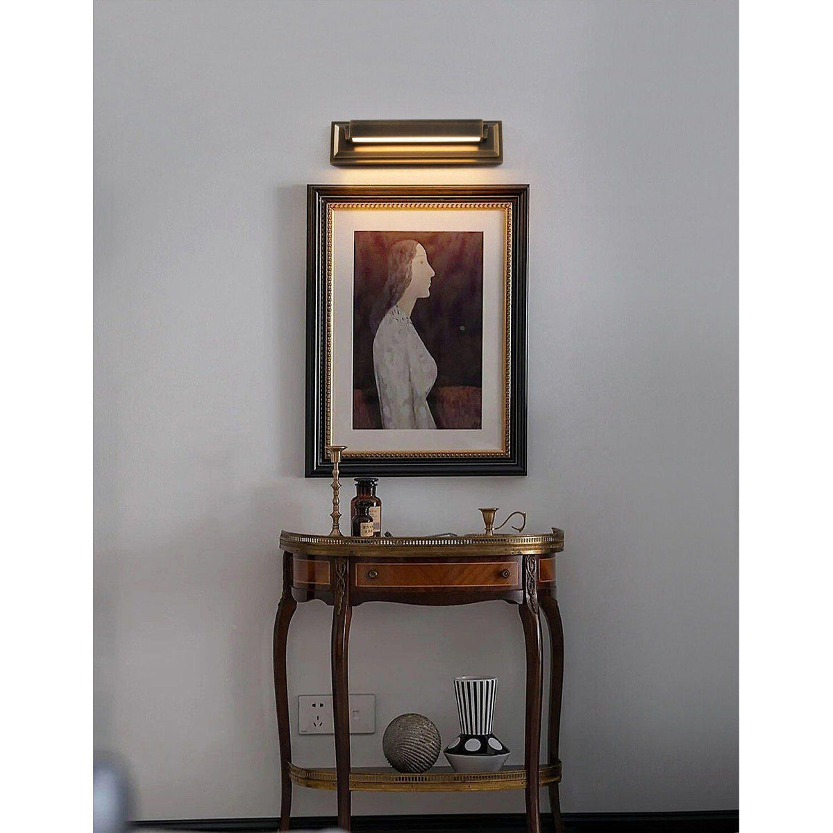 Eblin Brass Indoor Wall Light