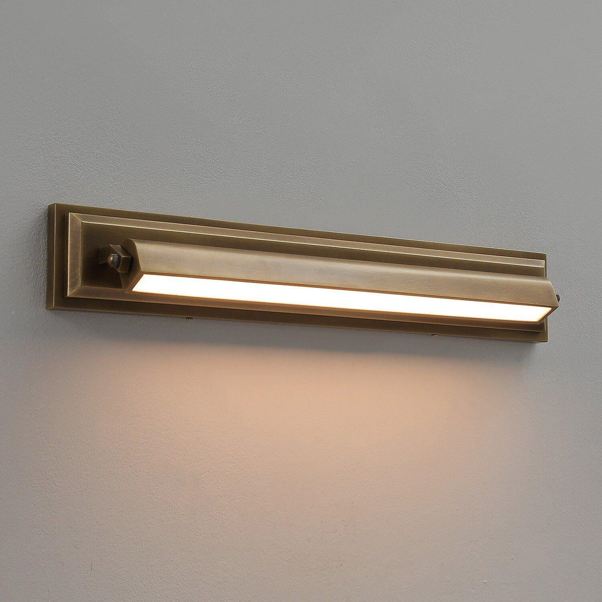 Eblin Brass Indoor Wall Light