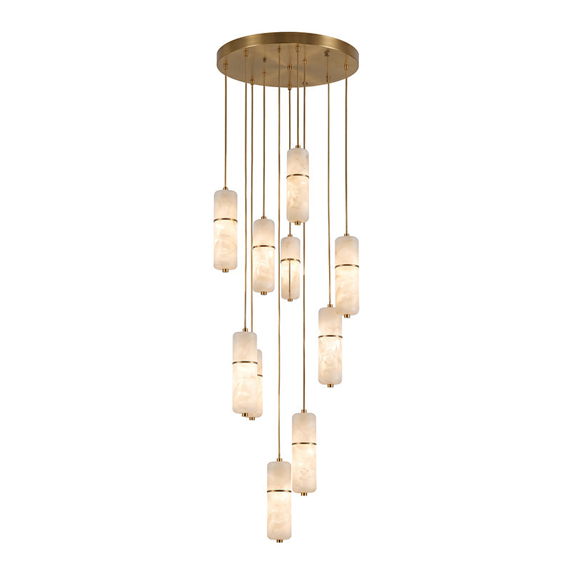 Ebmio Alabaster Chandelier