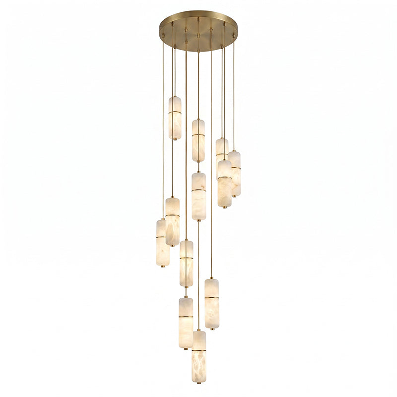 Ebmio Alabaster Chandelier