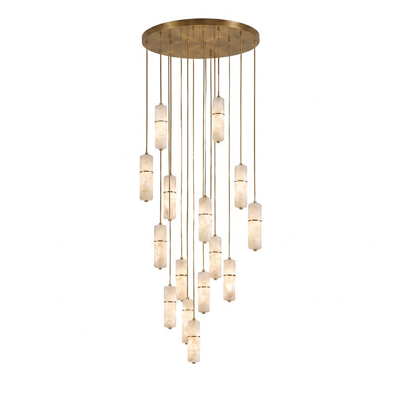 Ebmio Alabaster Chandelier