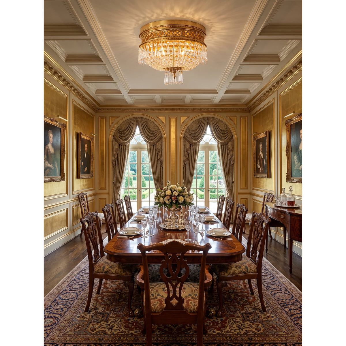 Quenmere Flush Mount Ceiling Light