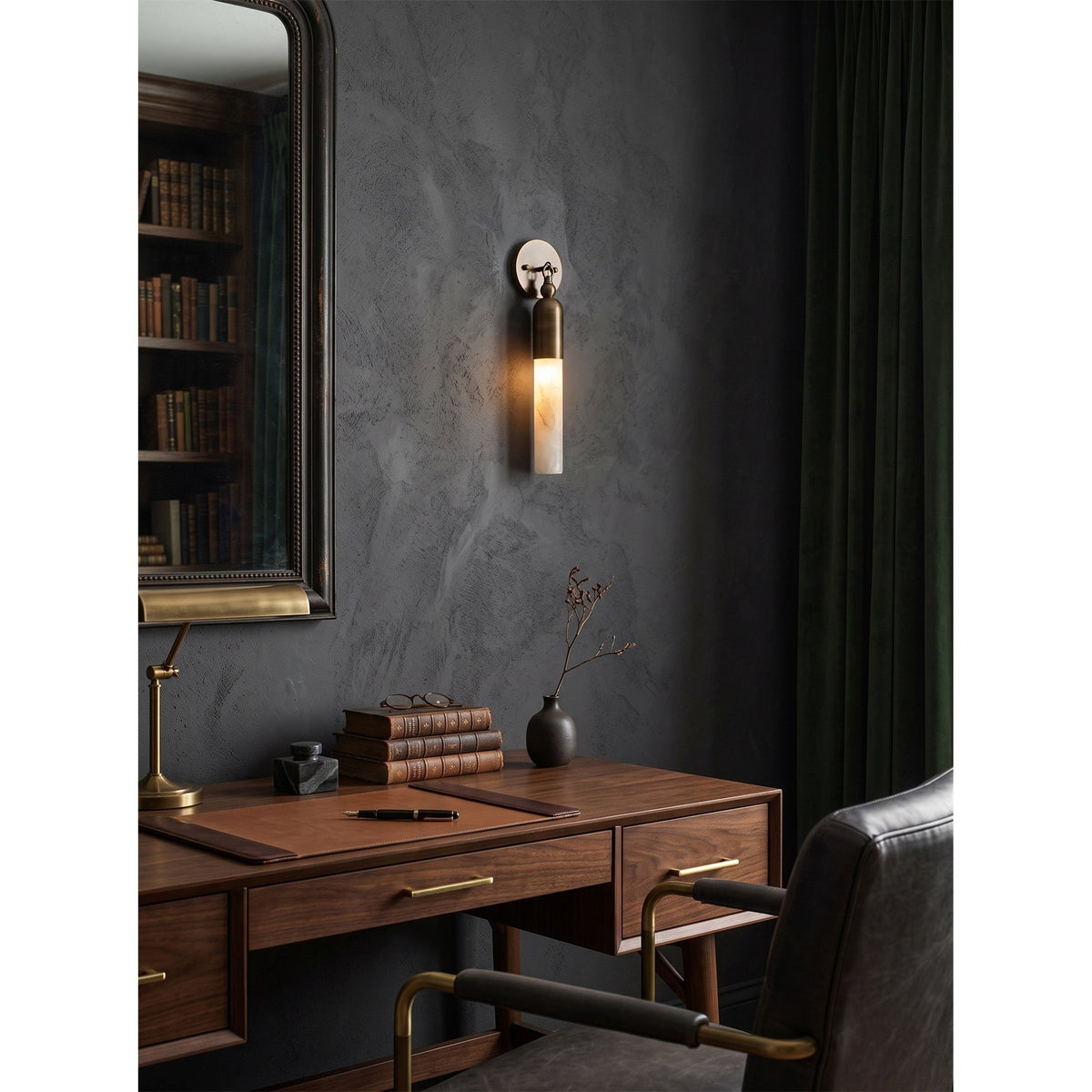 Dieva Alabaster Indoor Wall Light