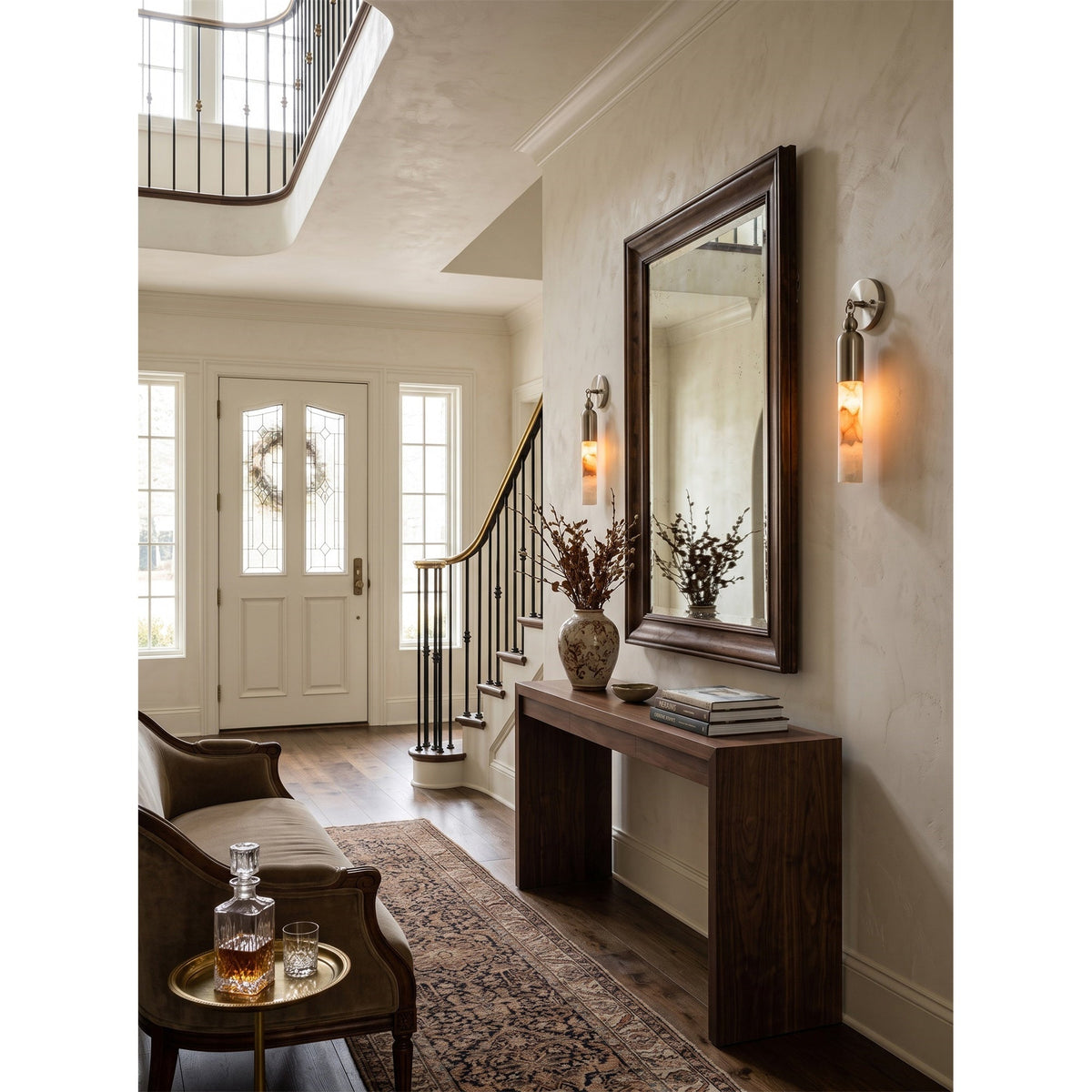 Dieva Alabaster Indoor Wall Light