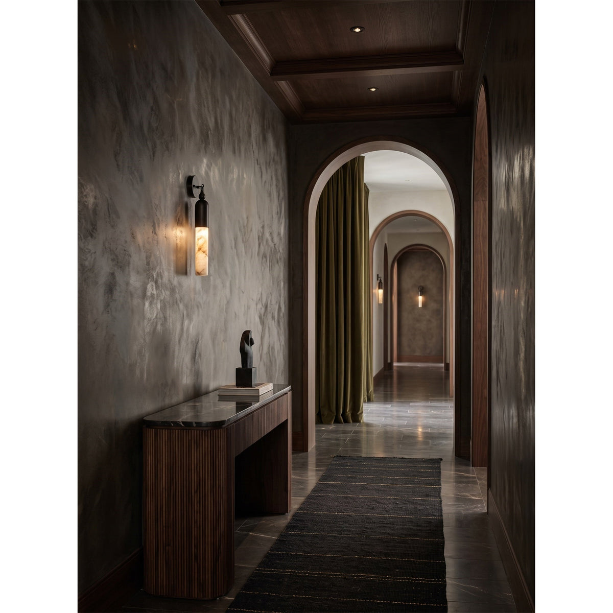 Dieva Alabaster Indoor Wall Light