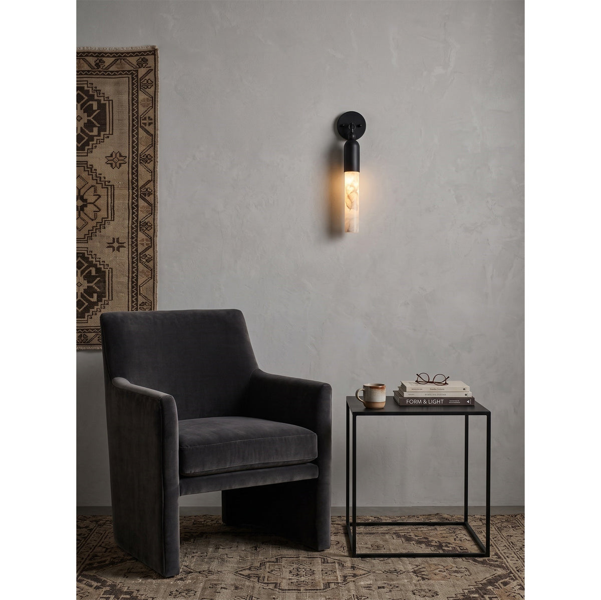 Dieva Alabaster Indoor Wall Light