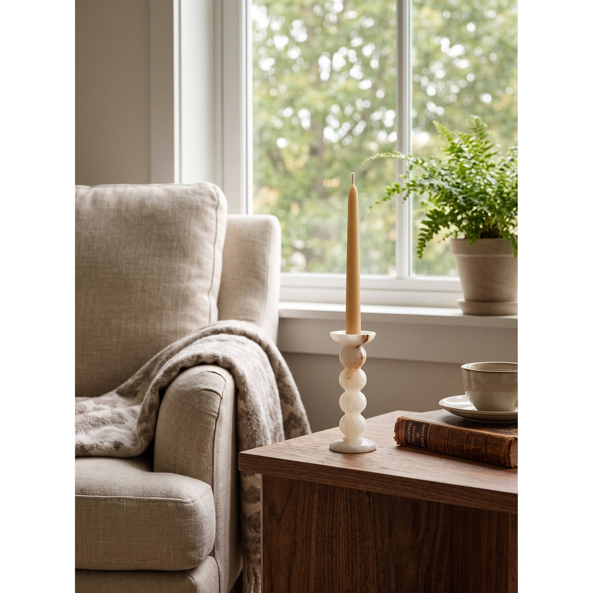 Jorrenford Onyx Candlestick