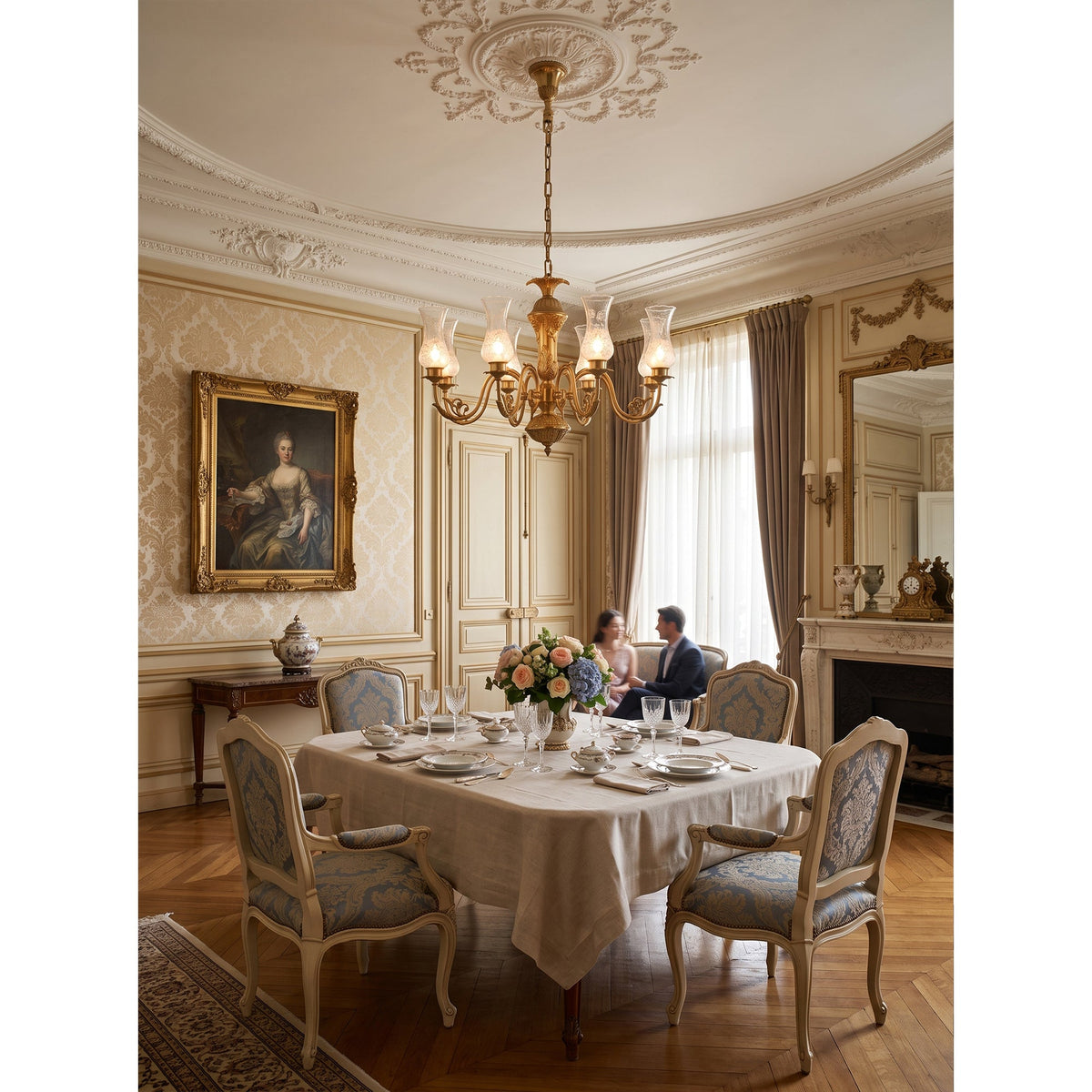 Vardenleigh Palm Chandelier