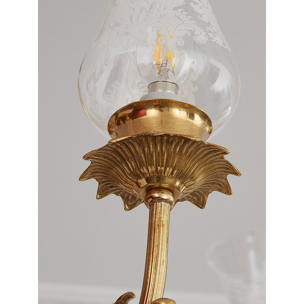 Vardenleigh Palm Chandelier