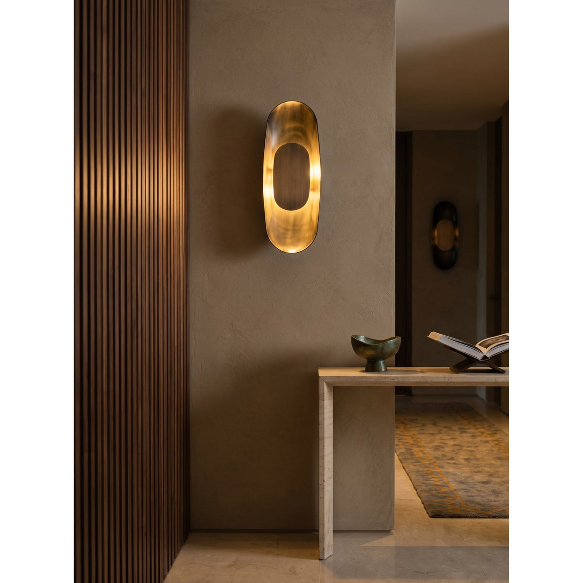 Jolo Brass Indoor Wall Light