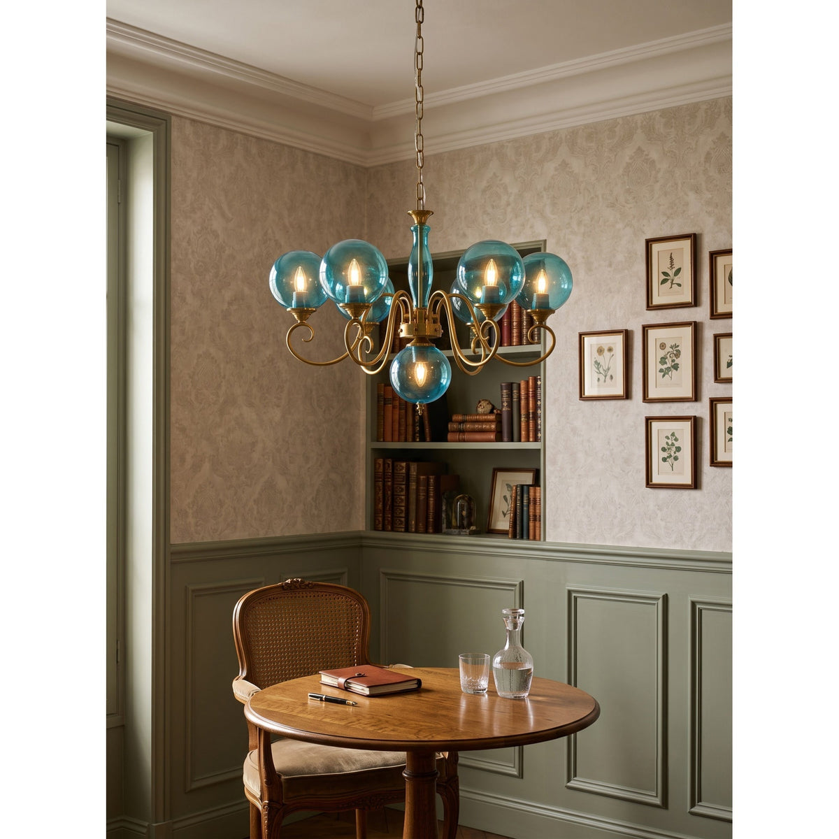 Jamae Glass Chandelier