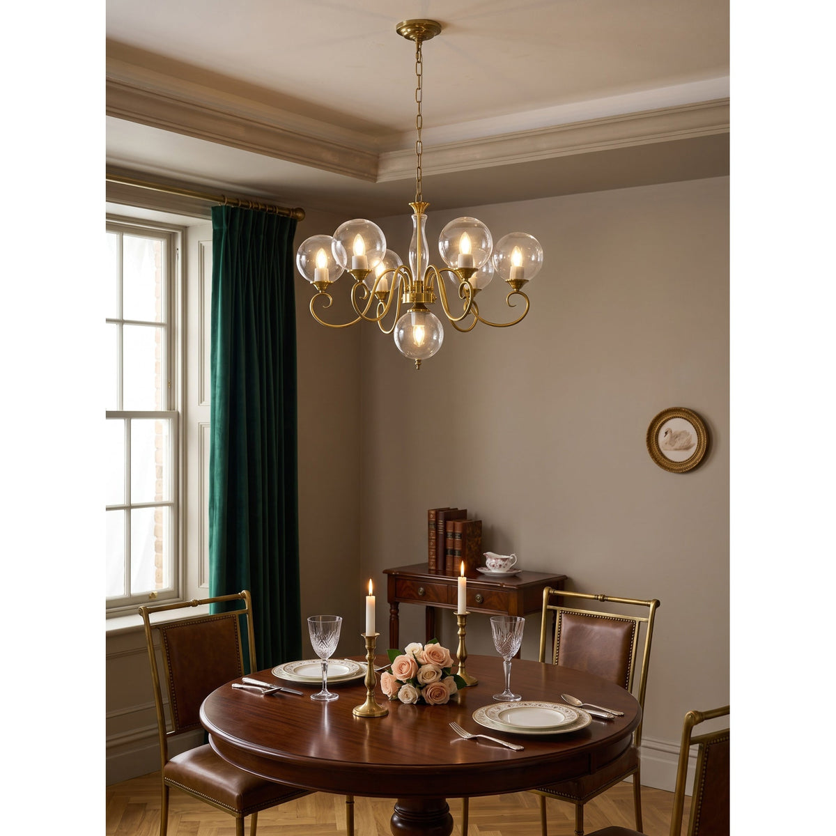 Jamae Glass Chandelier