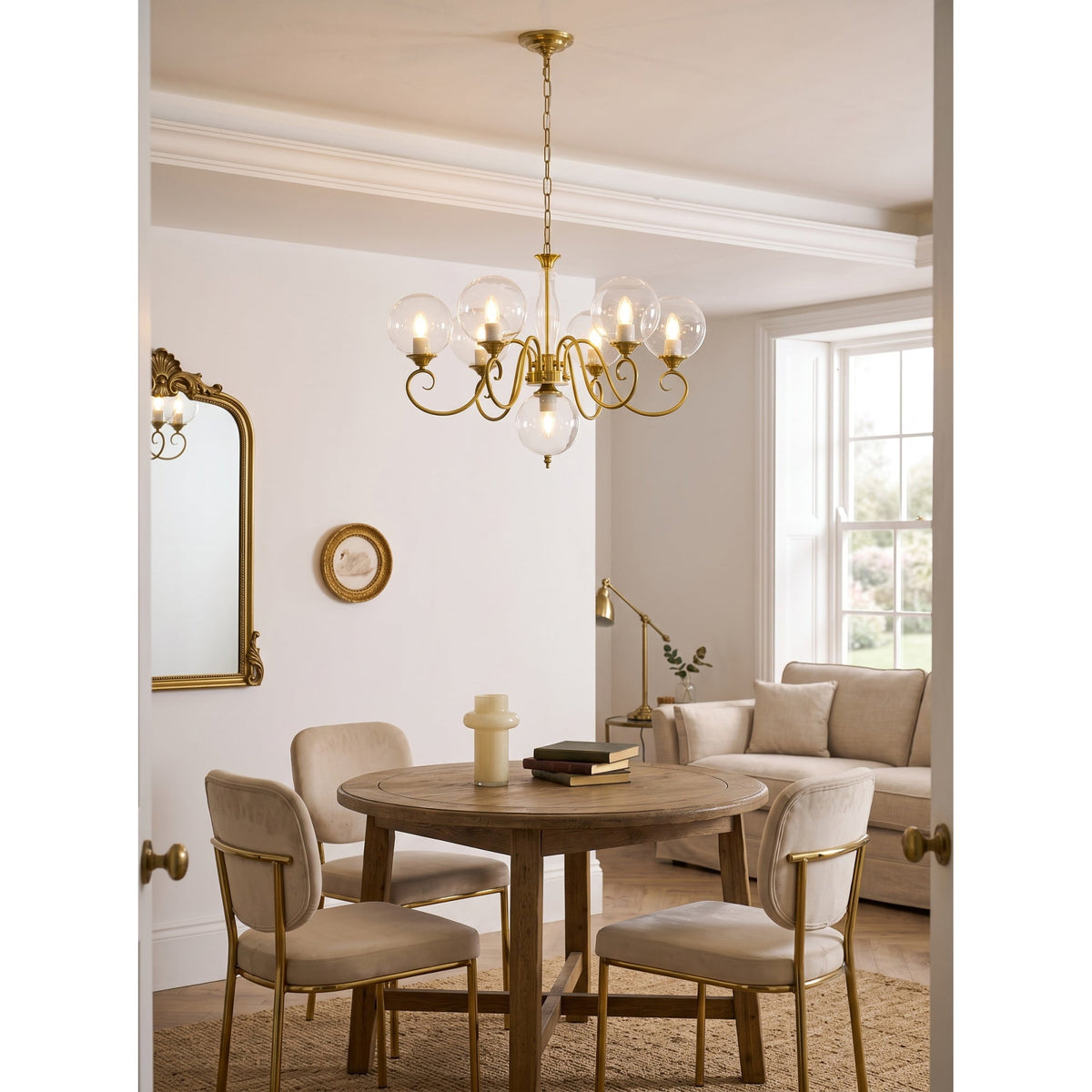 Jamae Glass Chandelier