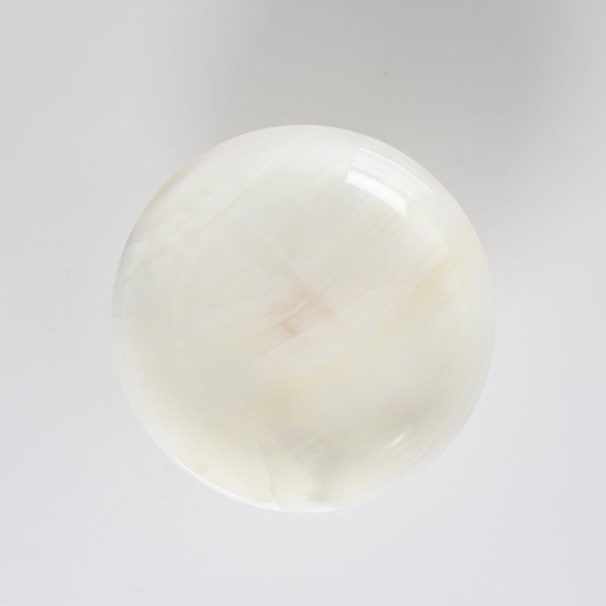 Henswick White Onyx Pedestal Bowl