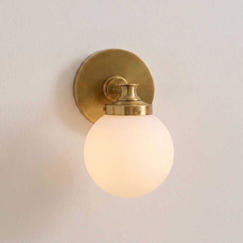 Wauma Glass Ball Indoor Wall Light