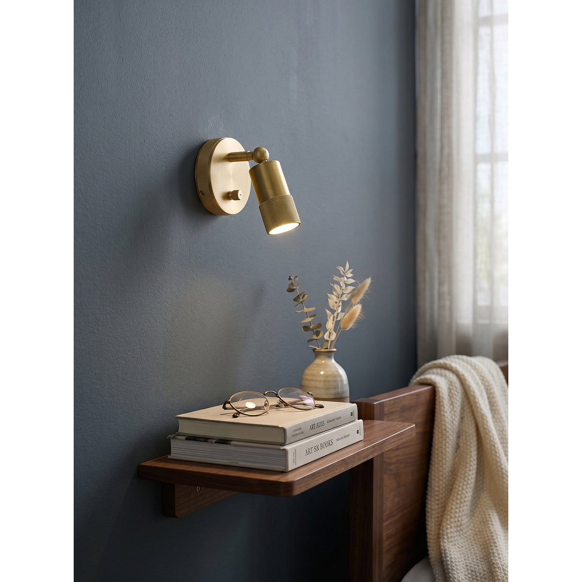 Zehan Brass Spotlight Indoor Wall Light