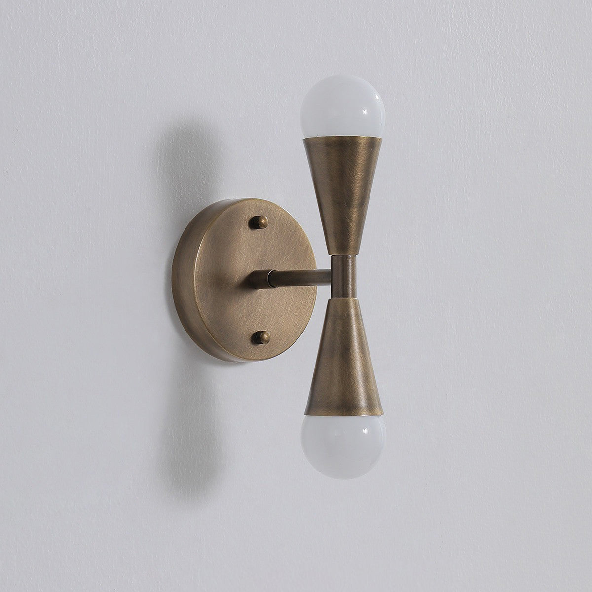 Karma Elvior Brass Double Wall Sconce