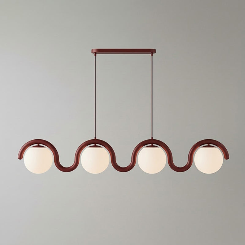 Bedo Linear Ball Pendant Light