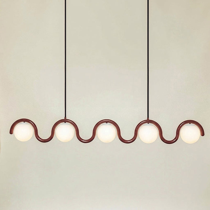 Bedo Linear Ball Pendant Light