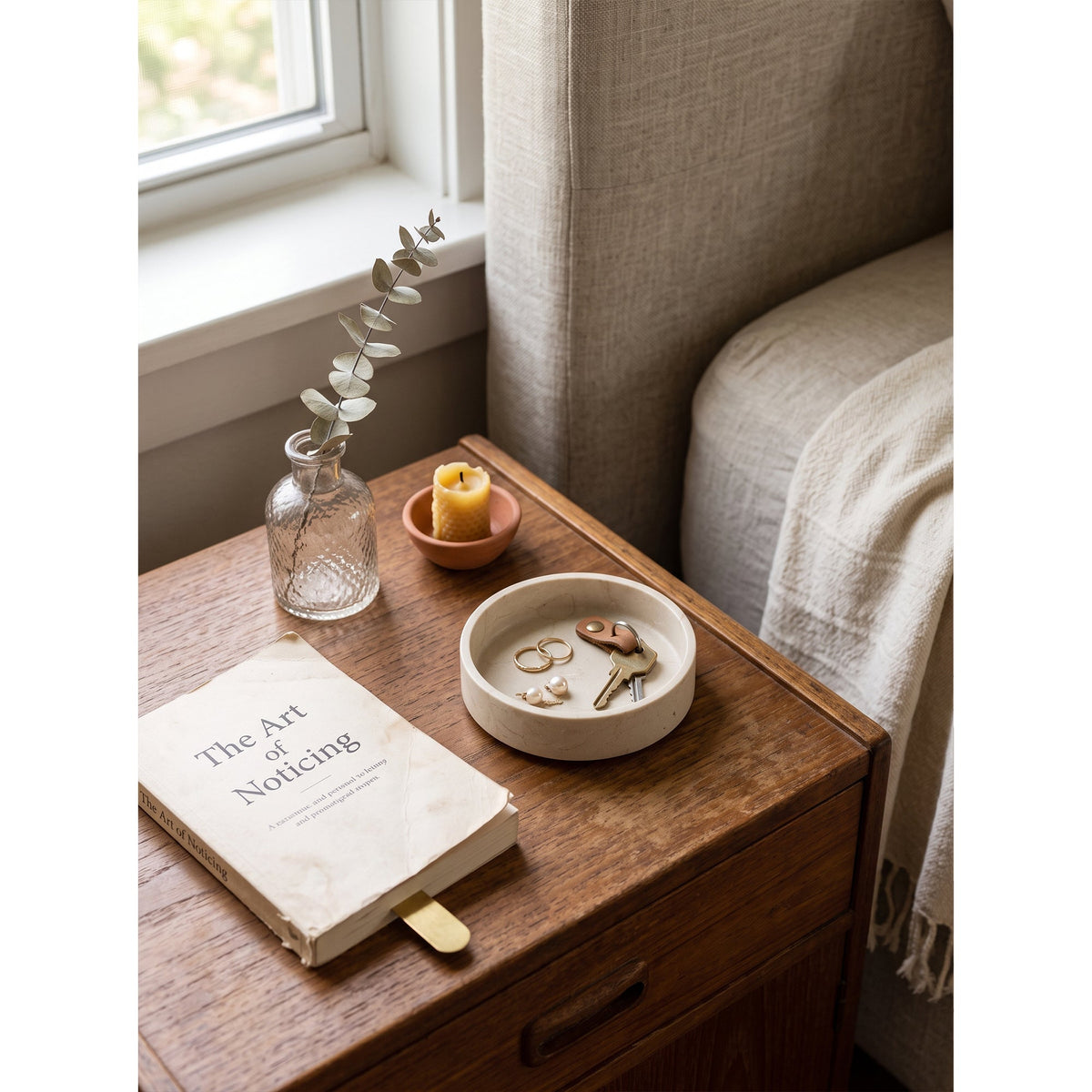Dalmere Marble Catchall Dish