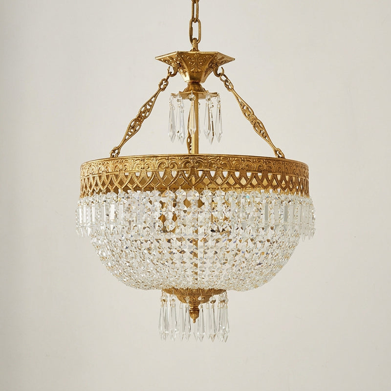 Kestford Filigree Brass Pendant Lamp