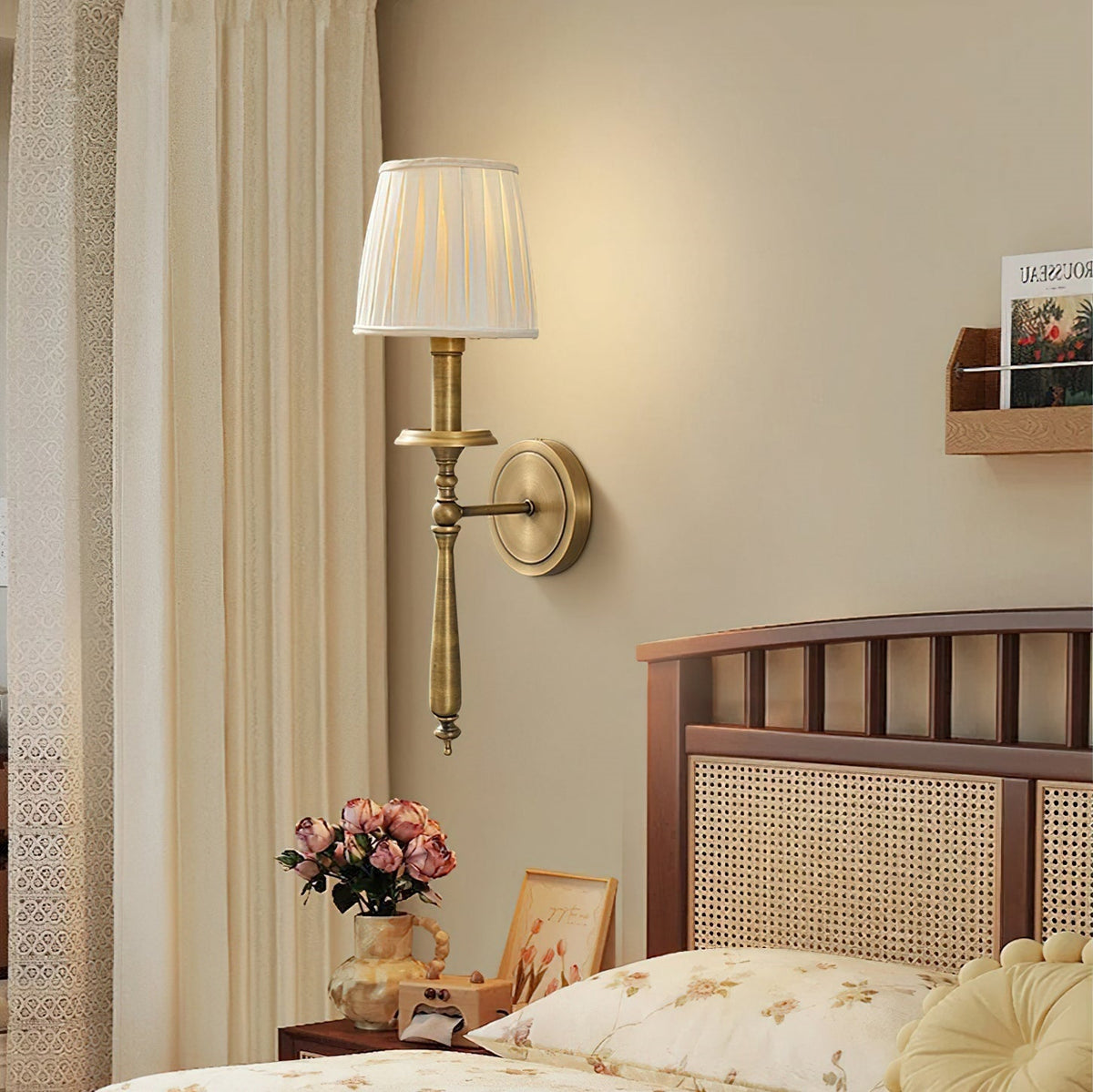 Buima Brass Indoor Wall Light