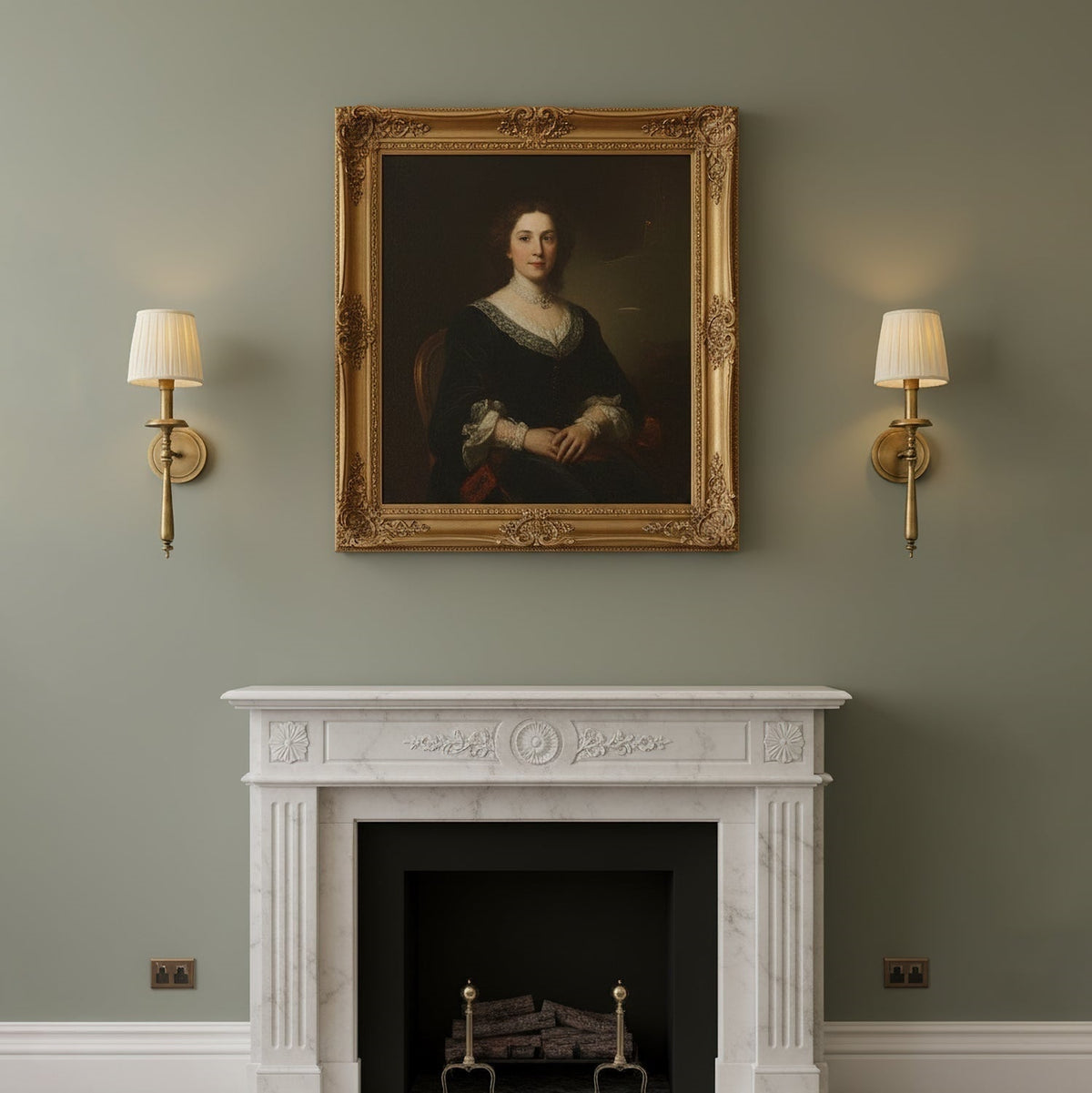 Buima Brass Indoor Wall Light