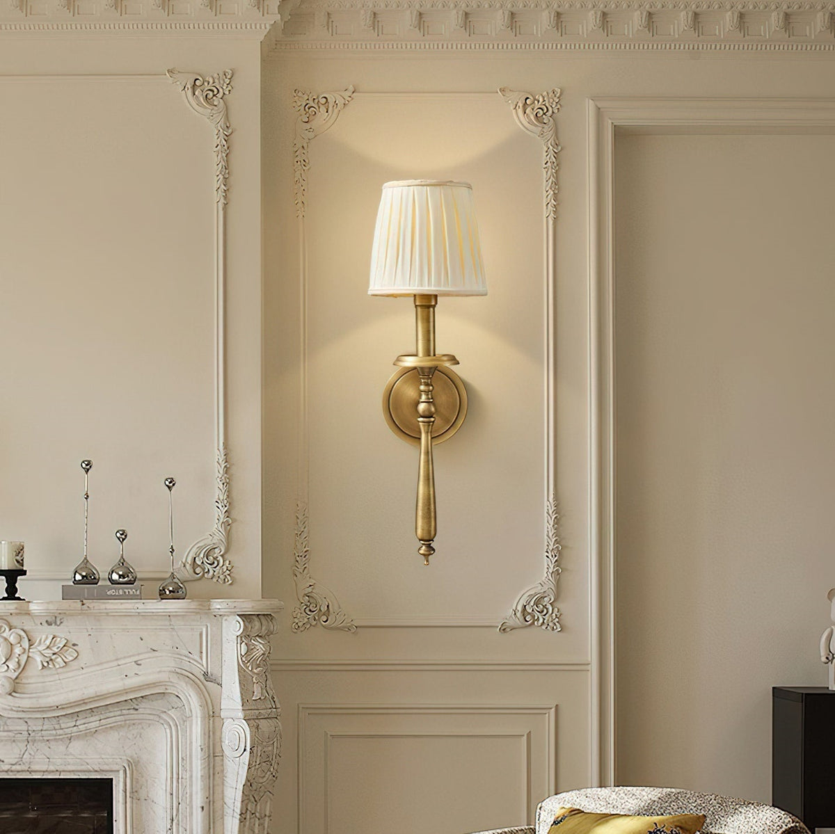 Buima Brass Indoor Wall Light