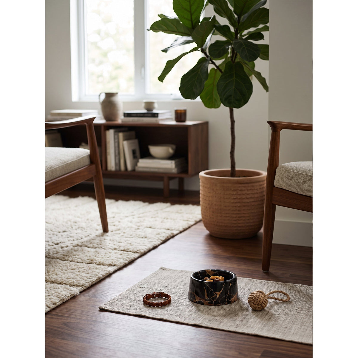 Corvenwick Marble Pet Bowl