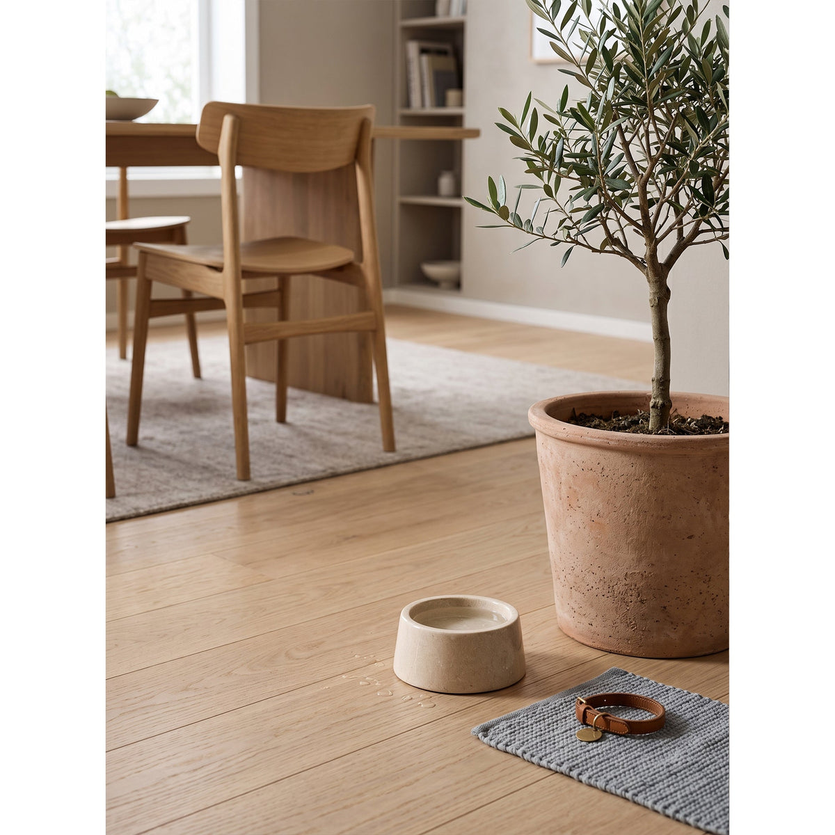 Corvenwick Marble Pet Bowl