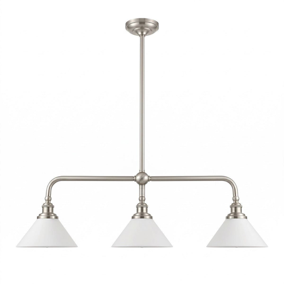 Oriivaria Brass Elegance Chandelier 3 Heads