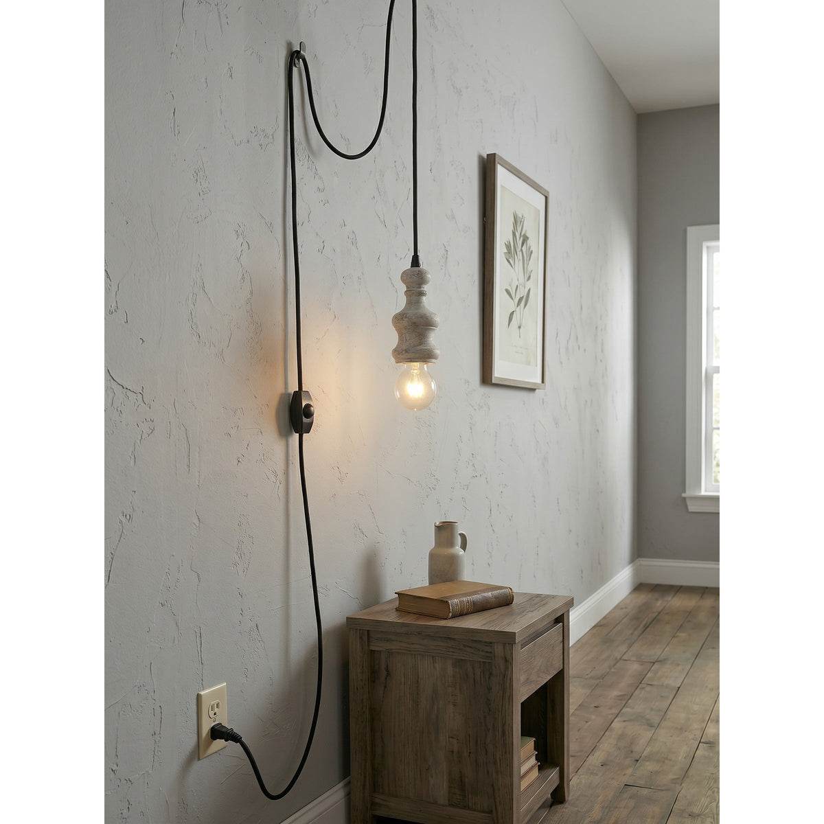 Vornel Wood Swag Lights