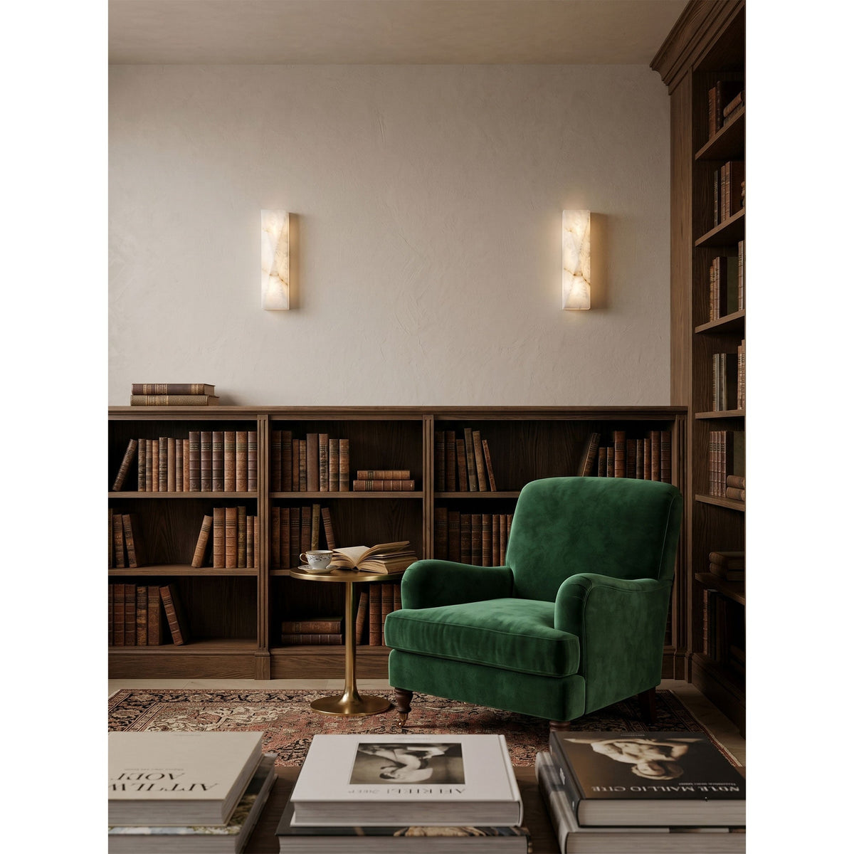 Dobin Alabaster Indoor Wall Light
