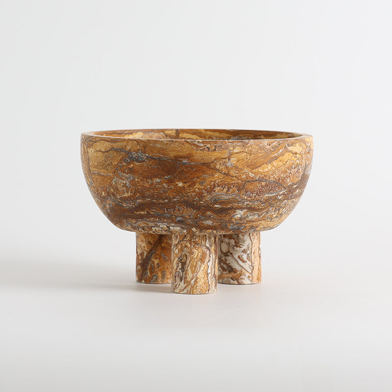 Graftmere Marble Footed Bowl