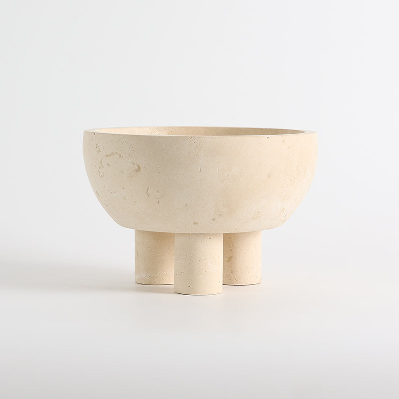 Graftmere Marble Footed Bowl
