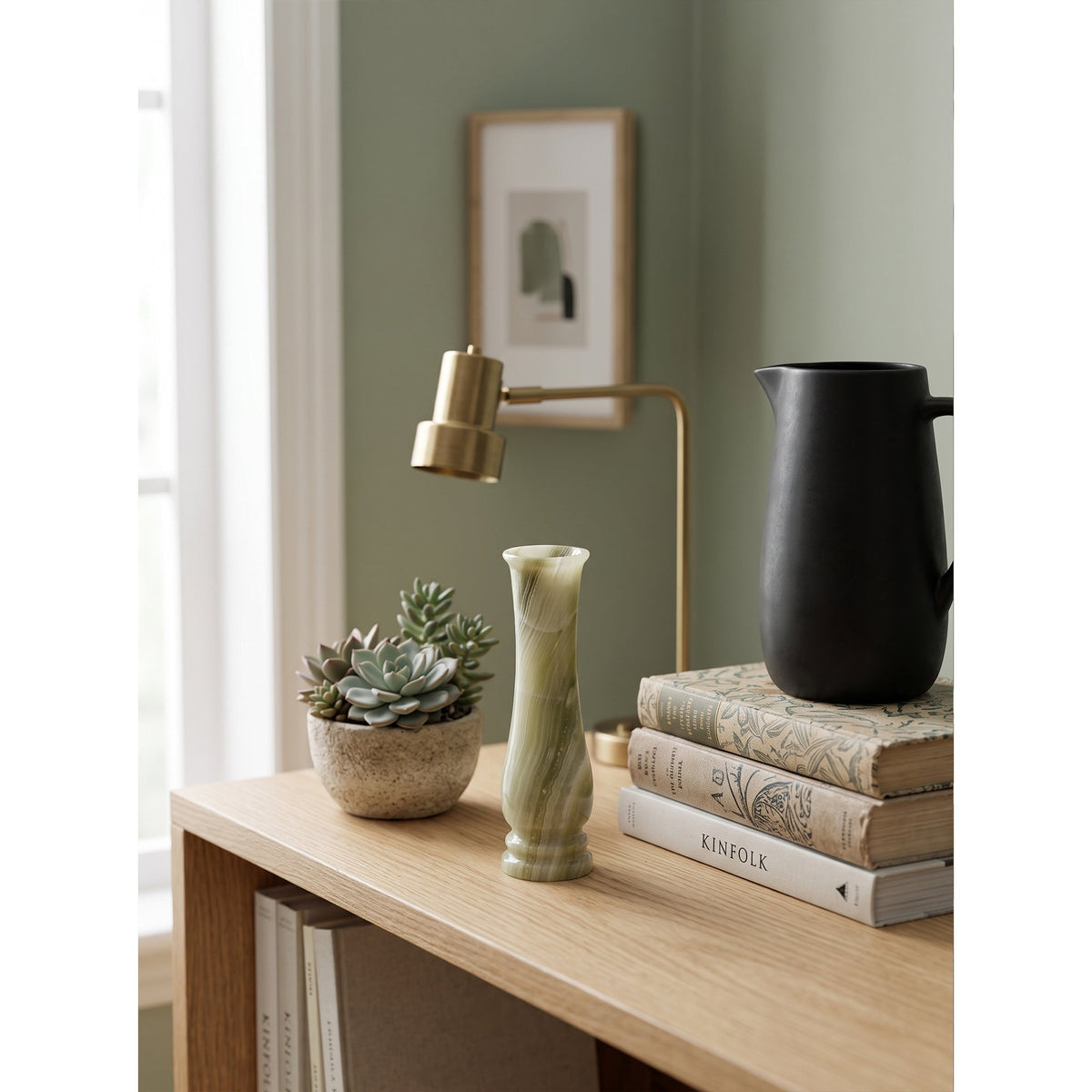 Loxstone Onyx Vase