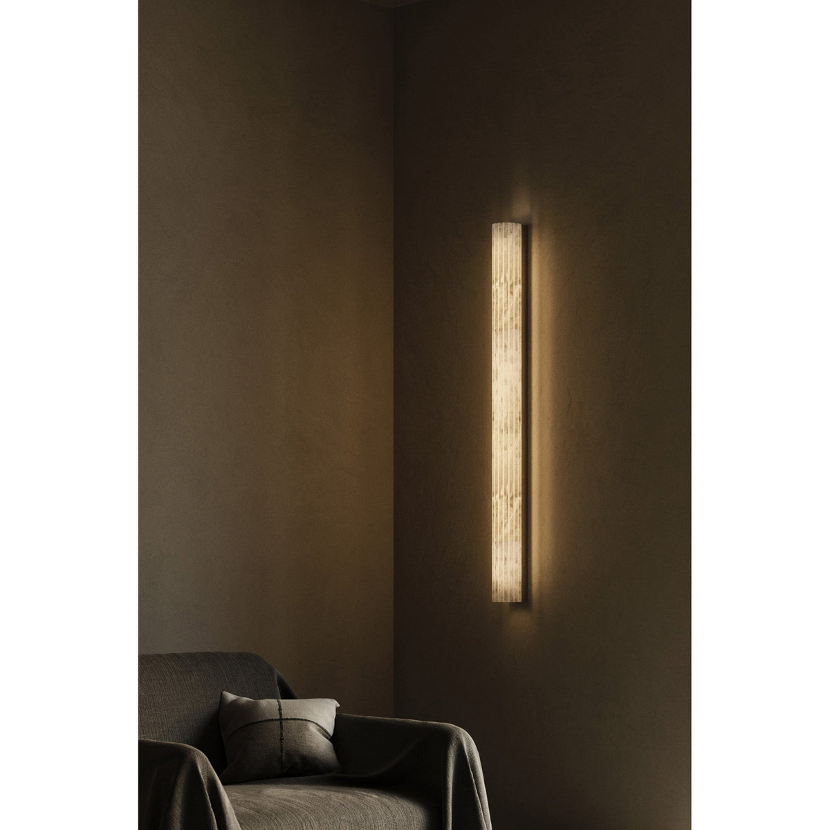 Jana Alabaster Roller Indoor Wall Light