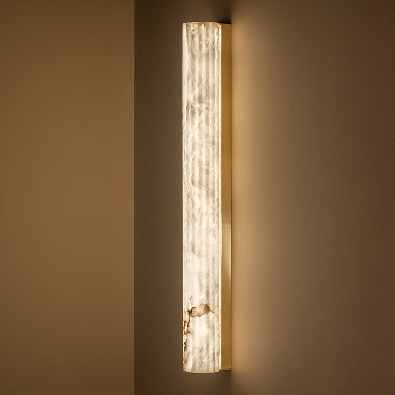 Jana Alabaster Roller Indoor Wall Light