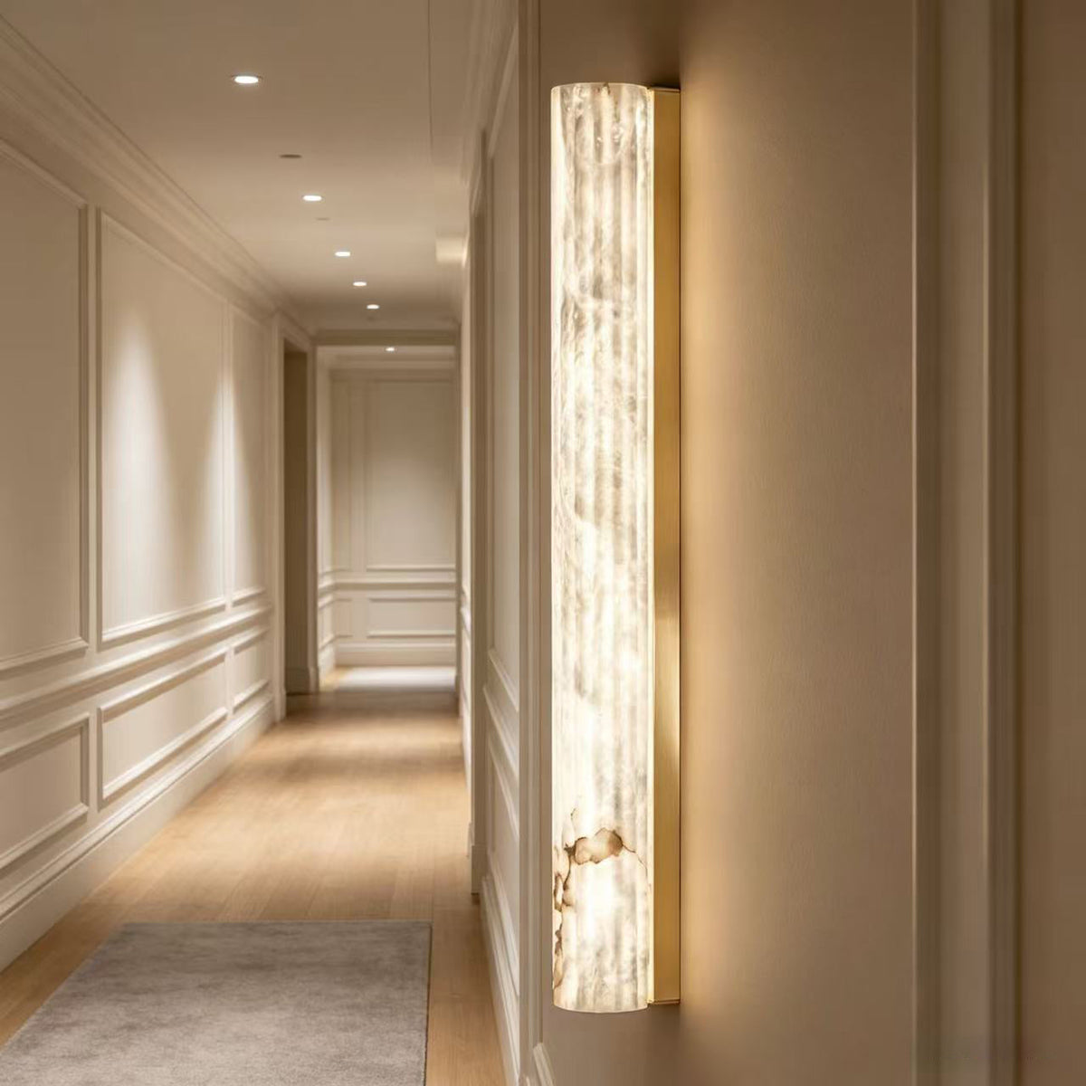 Jana Alabaster Roller Indoor Wall Light