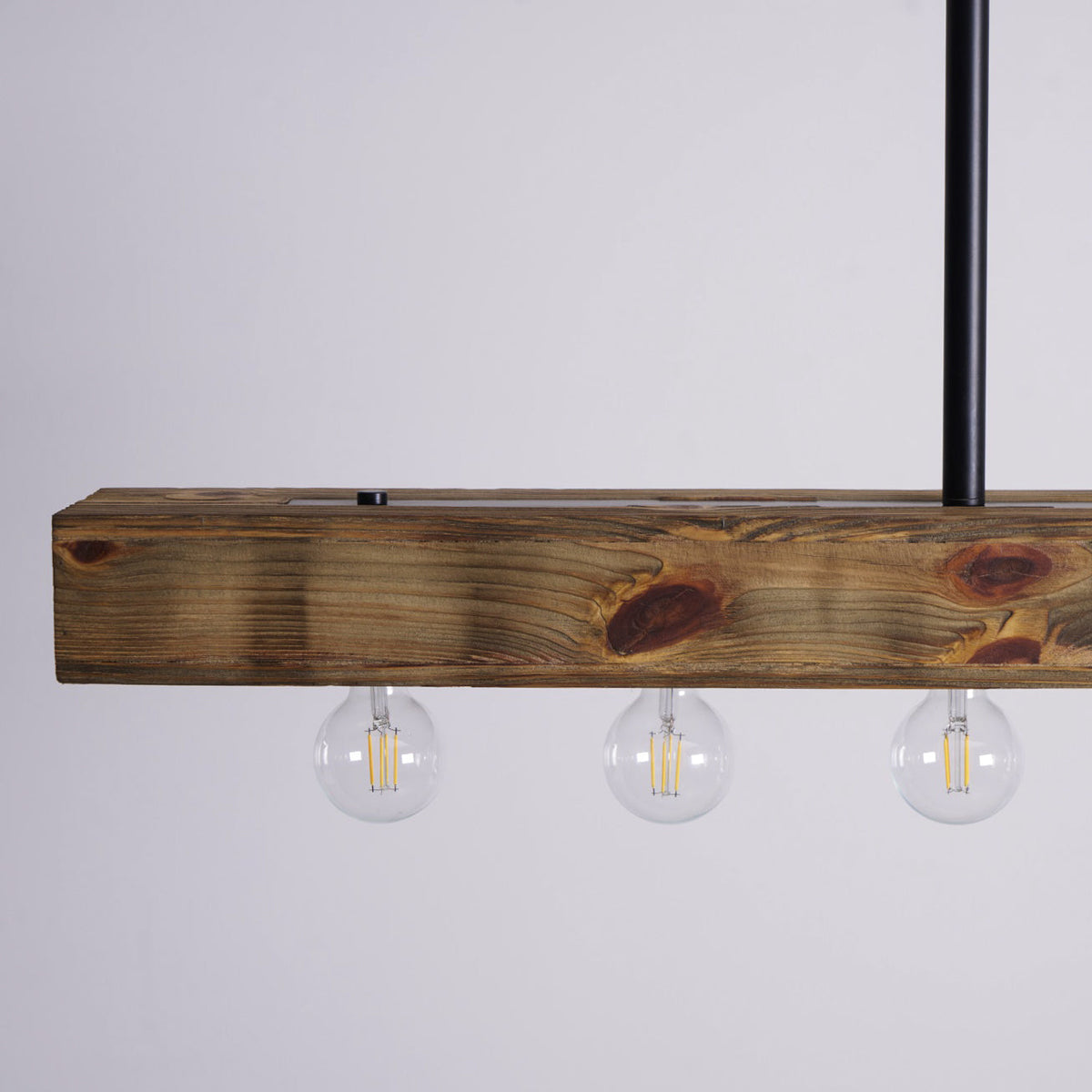 Kilo Wood Beam Island Chandelier