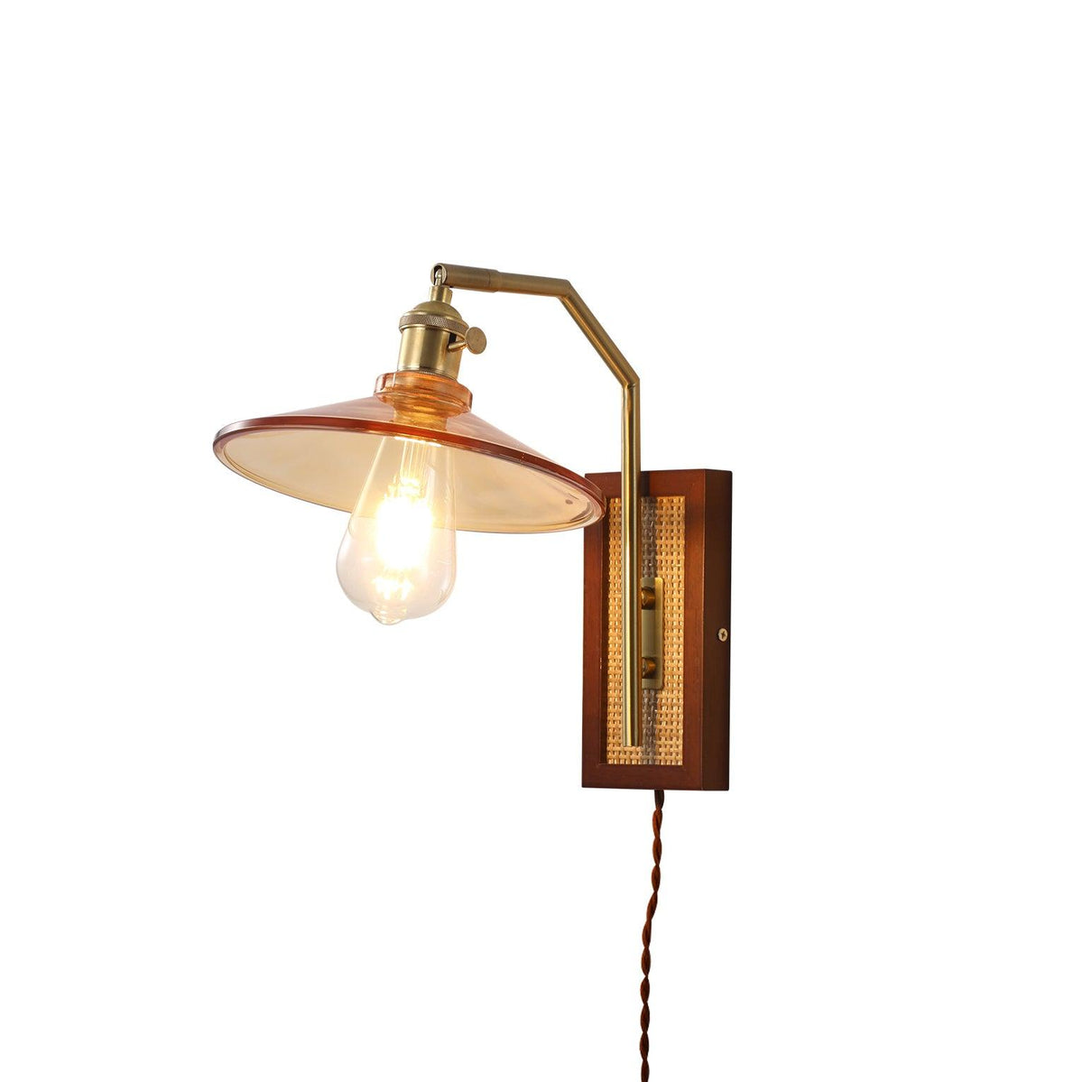Brix Premium Nordic Art Glass Bamboo Wall Lamp