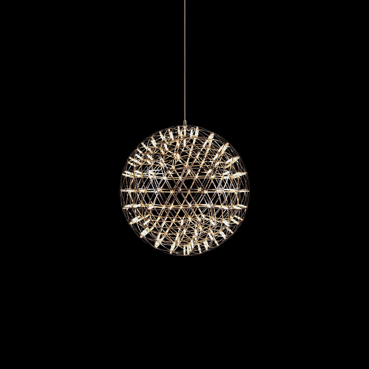 Delcourt Silver Spark Ball Pendant Light