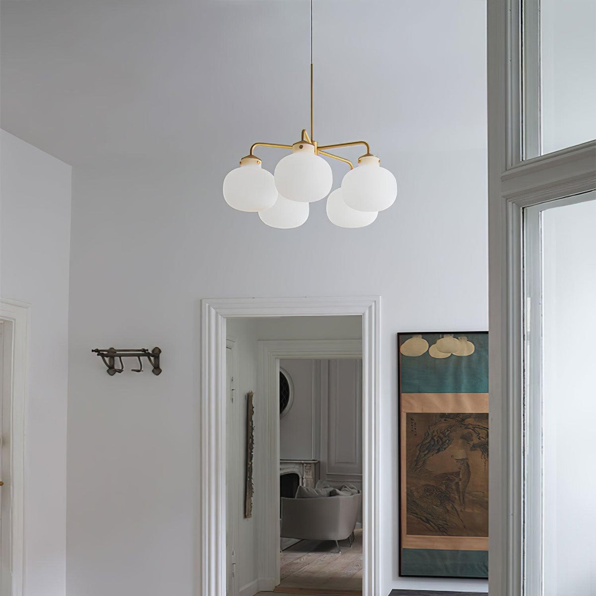 Fyor Contemporary Glass Pendant Lamp