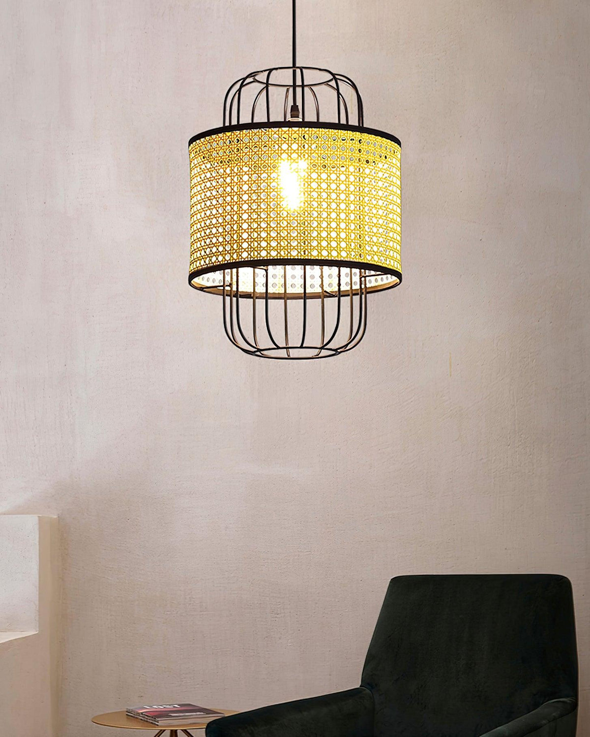 Lven Premium Art Rattan Pendant Lamp