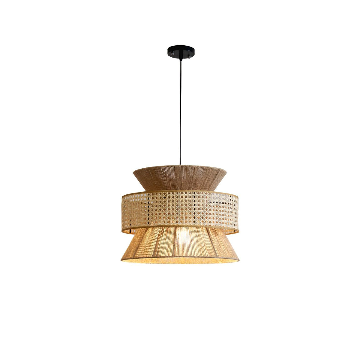 Aria Bohemian Bamboo Pendant Lamp