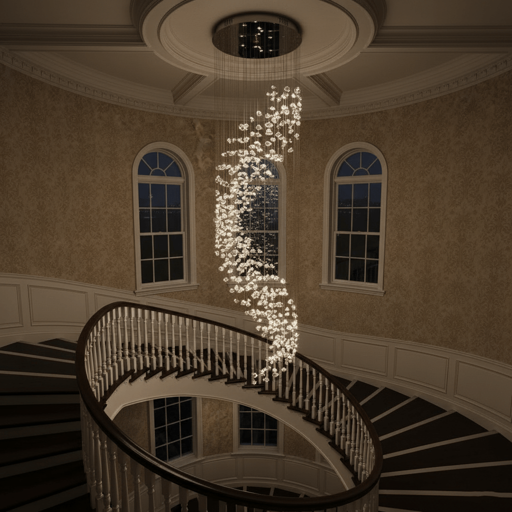 Xejan Raw Crystal Chandelier
